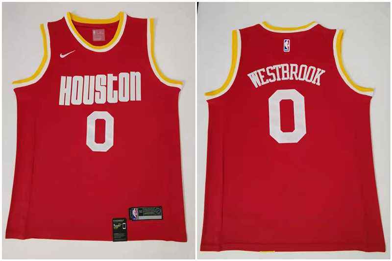 Rockets 0 Russell Westbrook Red Nike Retro Swingman Jersey,We sell and wholesale Rockets 0 Russell Westbrook Red Nike Retro Swingman Jersey on line form chian!